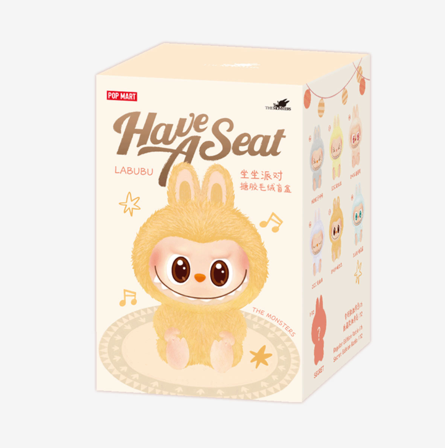 LABUBU THE MONSTER HAVE A SEAT SERIES SINGLE BOX
